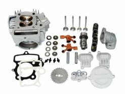 Zylinderkopf Polini Aluminium 107ccm 52mm 4V Für Honda XR, CRF, Polini Minicross, Minimotard 110 XP4T