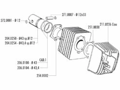 Zylinderkit Polini Grauguss Racing 63ccm 12mm Kolbenbolzen Für Piaggio Ciao 7 Zylinderkit Polini Grauguss Racing 63ccm 12mm Kolbenbolzen Für Piaggio Ciao -Racing Planet Verkaufsgeschäft 140 0065R exp