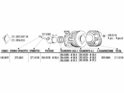 Zylinderkit Polini Grauguss Sport 50ccm 38,4mm Für Ape 50, Vespa PK 50, Special 50, XL 50 5 Zylinderkit Polini Grauguss Sport 50ccm 38,4mm Für Ape 50, Vespa PK 50, Special 50, XL 50 -Racing Planet Verkaufsgeschäft 140 0091 exp