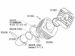 Zylinderkit Polini Aluminium Racing Evolution 50ccm 10mm Kolbenbolzen Für Minarelli Liegend AC -Racing Planet Verkaufsgeschäft 166 0096 10 exp