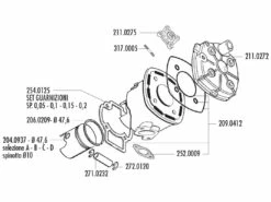 Zylinderkit Polini Aluminium Racing Evolution 70ccm 10mm Für Minarelli Liegend LC 5 Zylinderkit Polini Aluminium Racing Evolution 70ccm 10mm Für Minarelli Liegend LC -Racing Planet Verkaufsgeschäft 166 0113 10 exp
