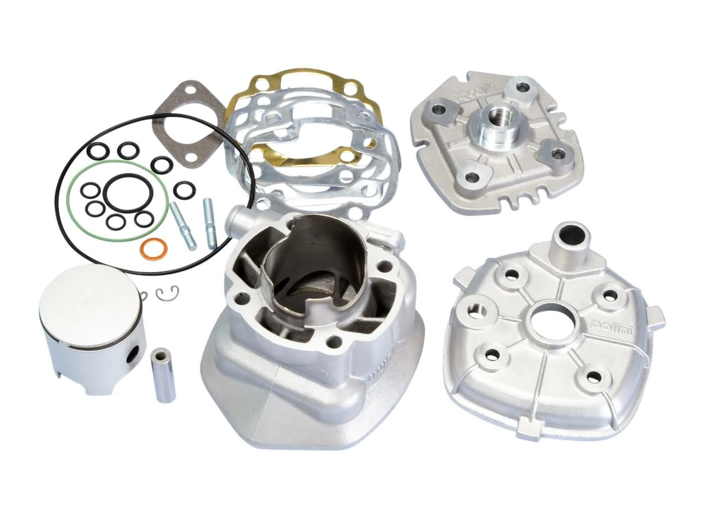 Zylinderkit Polini Aluminium Racing Evolution 70ccm 10mm Für Minarelli Liegend LC 3 Zylinderkit Polini Aluminium Racing Evolution 70ccm 10mm Für Minarelli Liegend LC