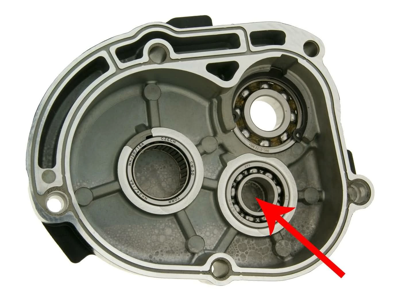 Getriebedeckel Polini Evolution Gear Box Für Piaggio 16mm 4 Getriebedeckel Polini Evolution Gear Box Für Piaggio 16mm – Bild 2