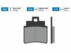 Bremsbeläge Polini Organisch Für Kymco KXR, MXU, Maxxer, SYM GTS 5 Bremsbeläge Polini Organisch Für Kymco KXR, MXU, Maxxer, SYM GTS -Racing Planet Verkaufsgeschäft 174 0037 draw