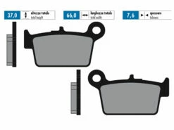 Bremsbeläge Polini Organisch Für Beta RR50 -Racing Planet Verkaufsgeschäft 174 0125 draw