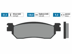 Bremsbeläge Polini Sinter Für MBK City Line, Skyliner, Yamaha Majesty -Racing Planet Verkaufsgeschäft 174 2022 draw