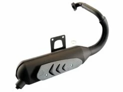 Auspuff Polini Für Peugeot Stehend Zur Befestigung An Halterung Am Kurbelgehäuse (FE053)