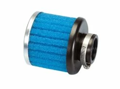 Luftfilter Polini Special Air Box Filter 32mm Gerade Blau
