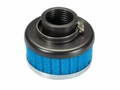 Luftfilter Polini Special Air Box Filter Kurz 32mm Gerade Blau