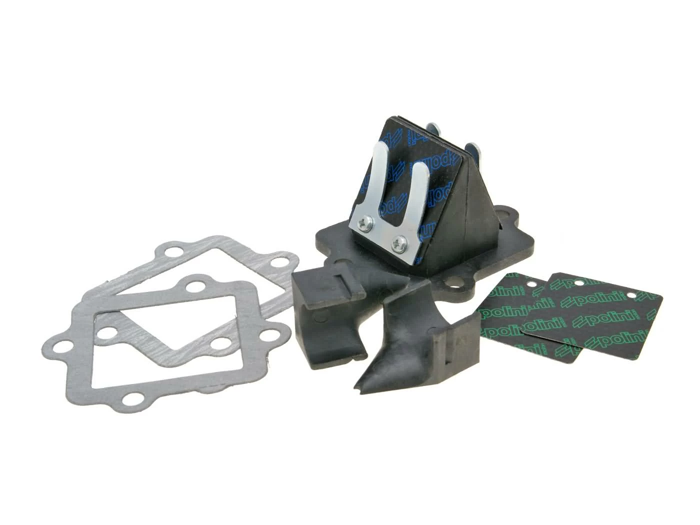 Membranblock Polini Für Minarelli Liegend, CPI, Keeway, 1E40QMB 3 Membranblock Polini Für Minarelli Liegend, CPI, Keeway, 1E40QMB