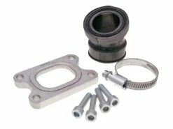 Ansaugstutzen Polini 360 30/35mm Für Minarelli AM6, Derbi D50B0, EBE, EBS Mit 28-30mm PHBH, VHST Vergaser