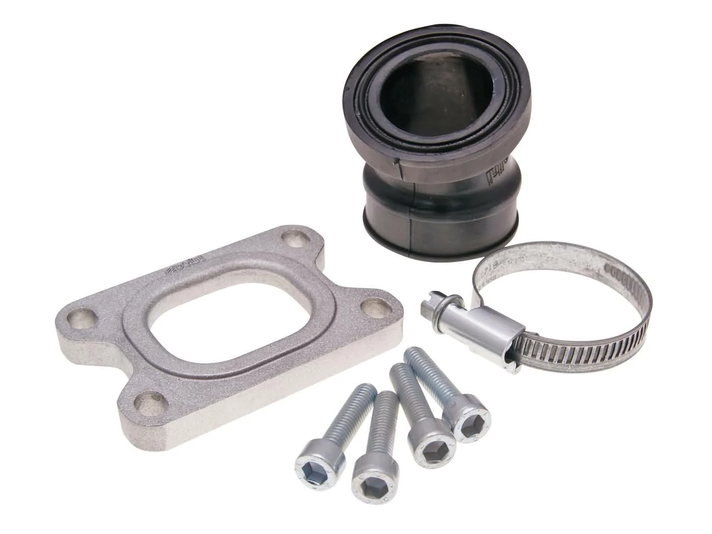 Ansaugstutzen Polini 360 30/35mm Für Minarelli AM6, Derbi D50B0, EBE, EBS Mit 28-30mm PHBH, VHST Vergaser 3 Ansaugstutzen Polini 360 30/35mm Für Minarelli AM6, Derbi D50B0, EBE, EBS Mit 28-30mm PHBH, VHST Vergaser