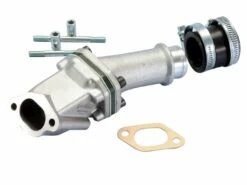 Ansaugstutzen Polini Membran 24/28,5mm Für Vespa 50 PK, XL, 125 PK, XL Mit CP Vergaser