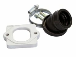 Ansaugstutzen Polini 360 24/28,5mm Für Piaggio Mit 19mm CP Evolution, 19mm PHBG Evolution Vergaser