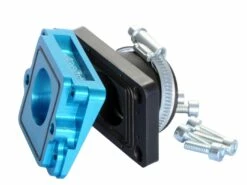 Ansaugstutzen Polini 30/35mm Mit Spacer Für Piaggio 50 2T Mit 24-30mm PWK, PHBH, VHST Vergaser