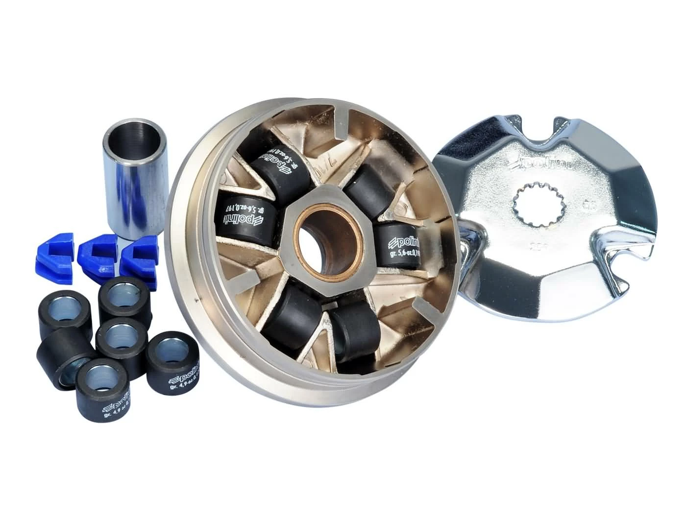 Variomatik Polini Hi-Speed Für Italjet Pista, Bazooka, MBK Active, Sorriso, Yamaha Beluga, CT 50, Garelli Pony 50 3 Variomatik Polini Hi-Speed Für Italjet Pista, Bazooka, MBK Active, Sorriso, Yamaha Beluga, CT 50, Garelli Pony 50