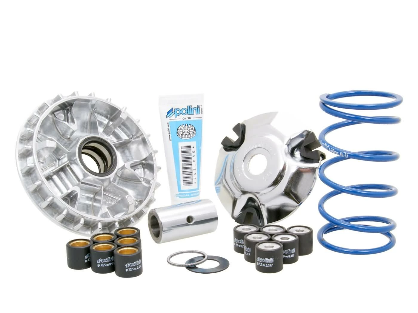 Variomatik Polini Maxi Hi-Speed Für Piaggio Fly, Liberty, Vespa Primavera, Sprint 125ie, 150ie 3V 3 Variomatik Polini Maxi Hi-Speed Für Piaggio Fly, Liberty, Vespa Primavera, Sprint 125ie, 150ie 3V